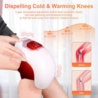 Smart Knee Massager 3 Gear Vibration Relax Knee Muscles Massage Machine Shoulder Elbow Knee Joint Hot Compress Massage Tool