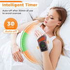 Electric Wrist Brace with Adjustable Hot Compress Vibration Massage Ankle Guard Band Carpal Tunnel Hand Foot Protection Tool
