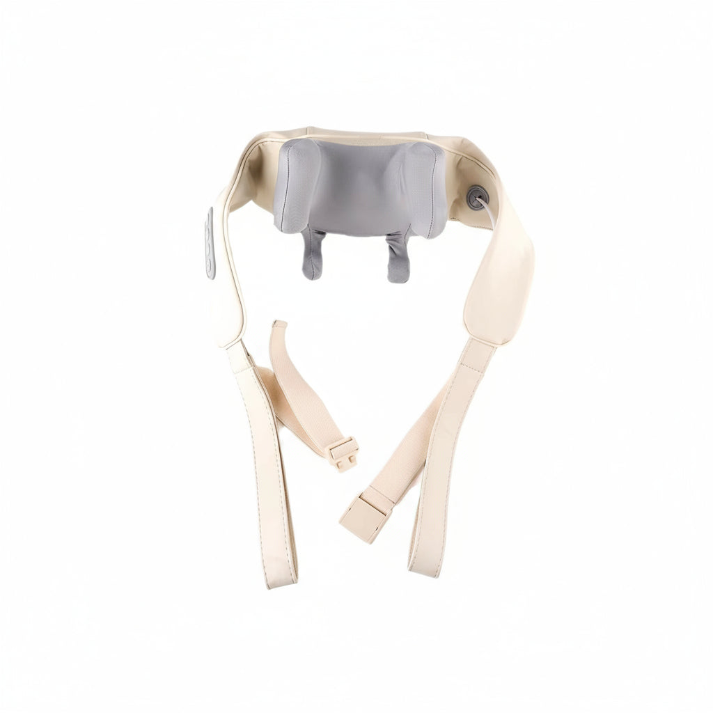 26W Brushless Motor Neck and Shoulder Massager Wireless Shoulder and Back Kneading Massage Shawl Neck Masajeador