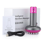 Rechargeable Guasha Massager Body Shaping Heating Meridian Scraping Brush Lymphatic Drainage Machine Fat Burner