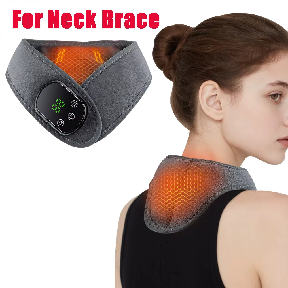 Electric Wrist Brace with Adjustable Hot Compress Vibration Massage Ankle Guard Band Carpal Tunnel Hand Foot Protection Tool