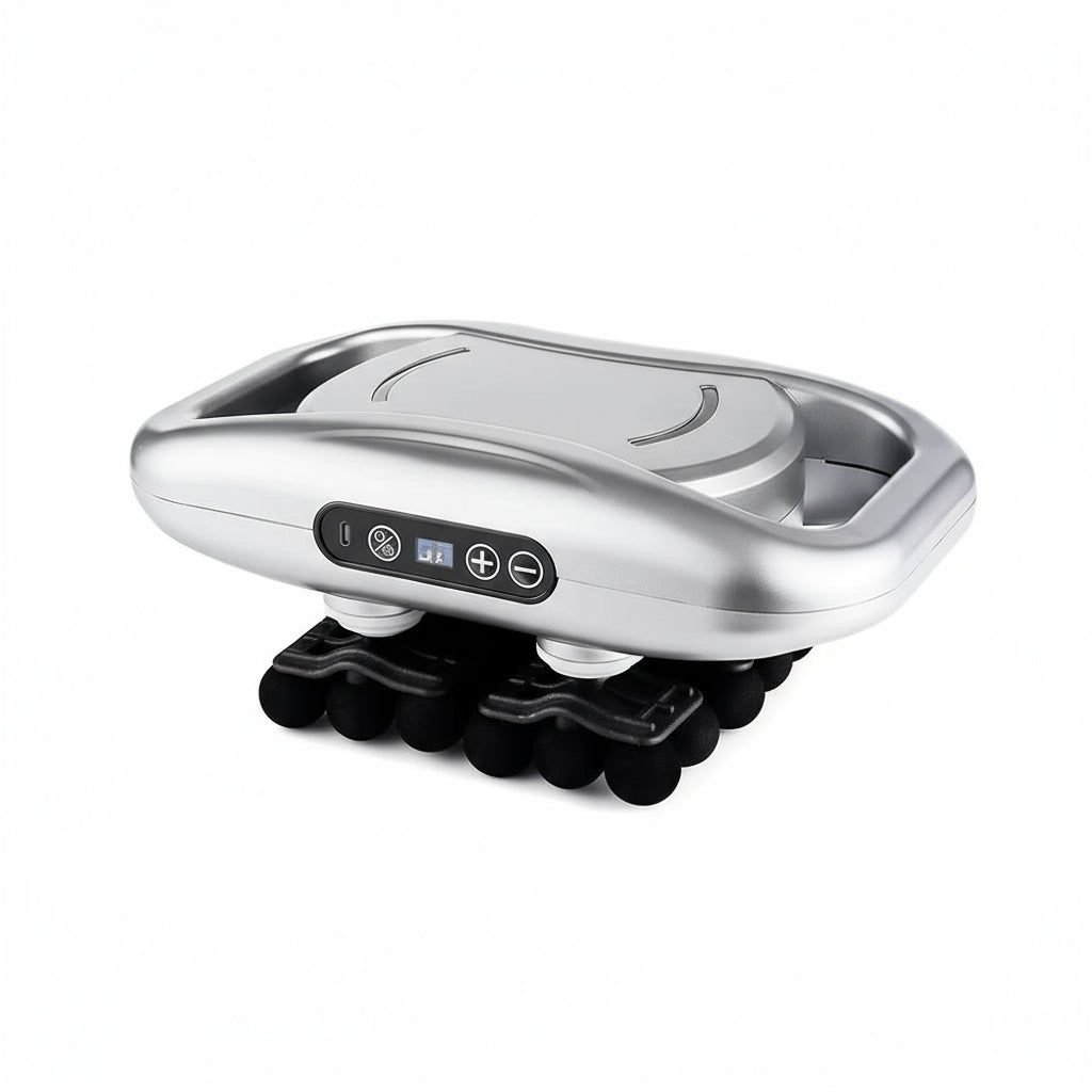 30-Heads Body Massage Gun High-Frequency Vibration Fascia Gun Back Waist Thigh Massager Neck Shoulder Massager Muscle Masajeador
