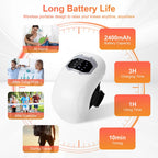 Smart Knee Massager 3 Gear Vibration Relax Knee Muscles Massage Machine Shoulder Elbow Knee Joint Hot Compress Massage Tool