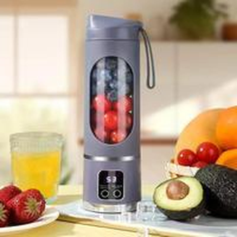 Best Mini Juicer Blender – 2-In-1 Ice Crusher & Smoothie Maker | Perfect for Liquid Diets, Fresh Juice, Shakes, Baby Food | USB Rechargeable & Easy to Clean | Great for Home, Office, Dorm, and Back-To-School Gifts Cup Portable Vegetable