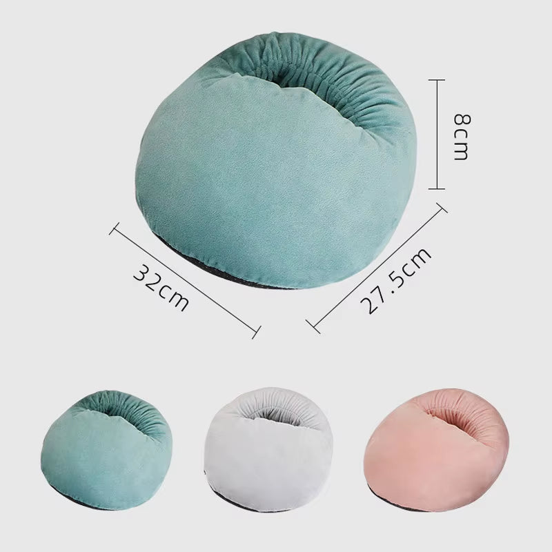 5V/2A USB Electric Foot Warmer under Desk Heating Pad Winter Warming Plush Flannel Leg Thermostat Heater